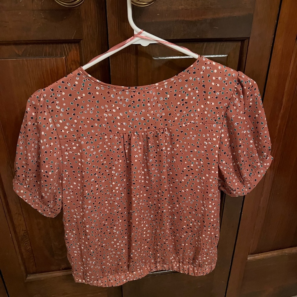 Sienna and Sky button top- size S